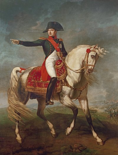 Reiterporträt von Napoleon I. (1769-1821) 1810 von Joseph Chabord